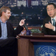 UN Tonight! host Ban Ki-moon and special guest Normans Penke.